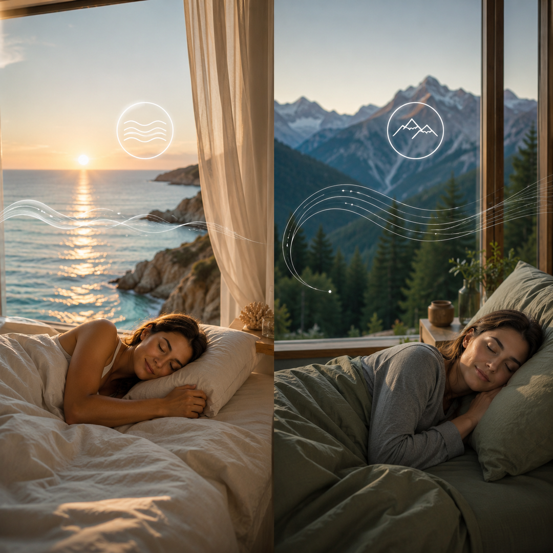 ¿Por qué dormimos diferente cerca del mar que en la montaña?